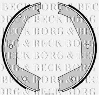 BORG & BECK bbs6441 -  Комплект тормозных колодок
